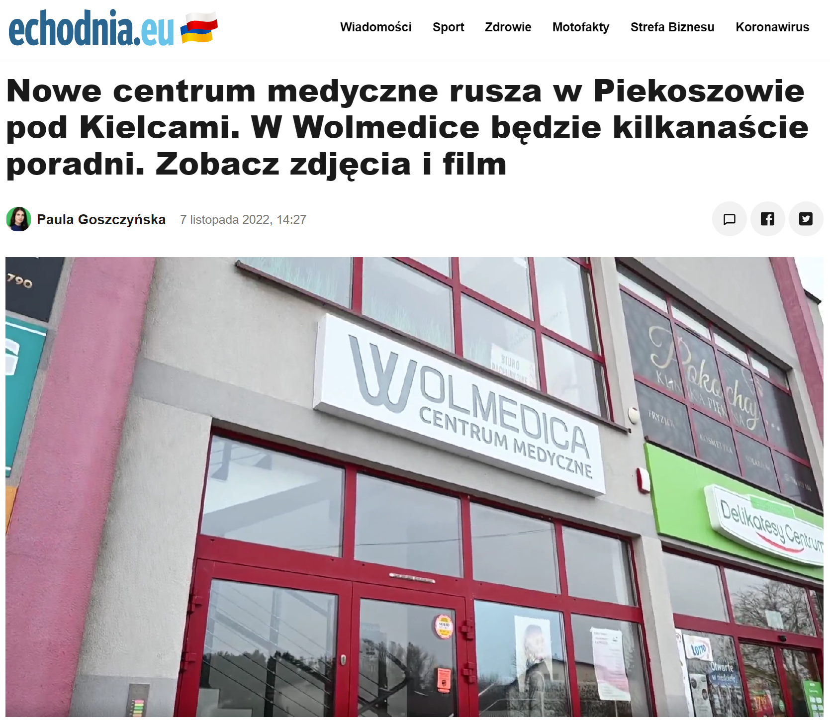 Centrum Medyczne w Piekoszowie